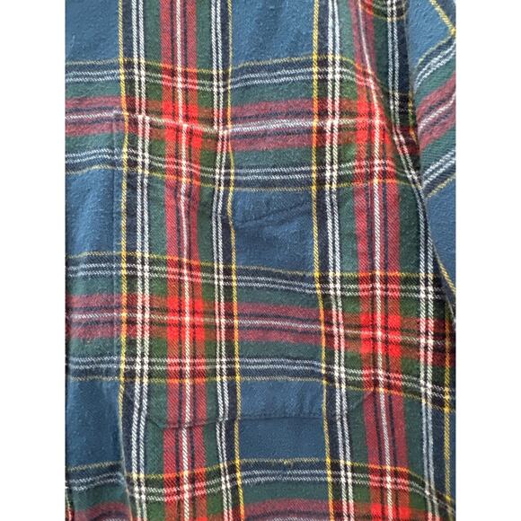 Men’s LL Bean Traditional Fit Flannel Shirt - Picture 2 of 7